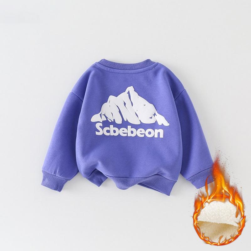 Детский фиолетовый свитер с зимним плюшевым верхом, теплый топ Snow Mountain, классический свитер с буквами для мальчиков и девочек
Детский фиолетовый свитер с зимним плюшевым верхом, теплый топ Snow Mountain, классический свитер с буквами для мальчиков и девочек
