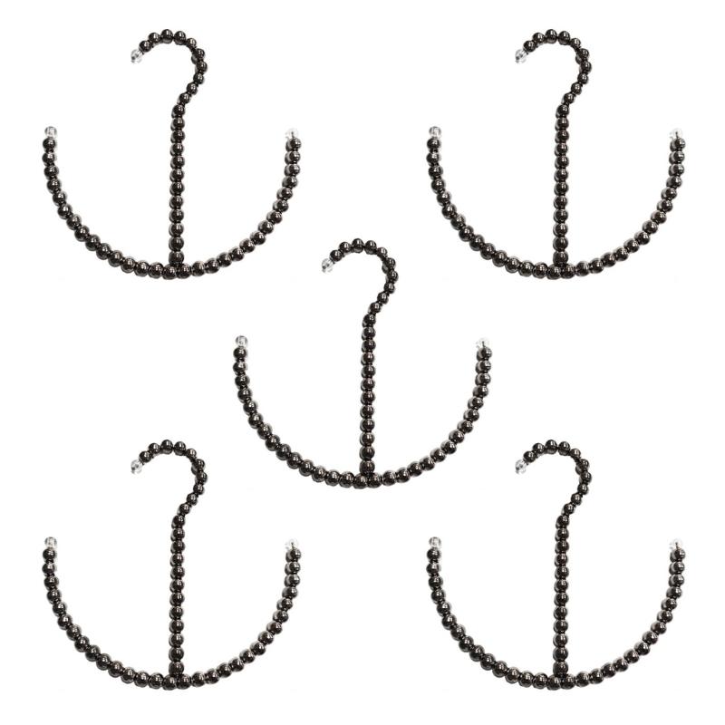 5Pcs Sturdy Pearls Design Coat Hook for Tool Release Quick Installation and Organizing Clothes Hats in Entryway чорний
5Pcs Sturdy Pearls Design Coat Hook for Tool Release Quick Installation and Organizing Clothes Hats in Entryway чорний