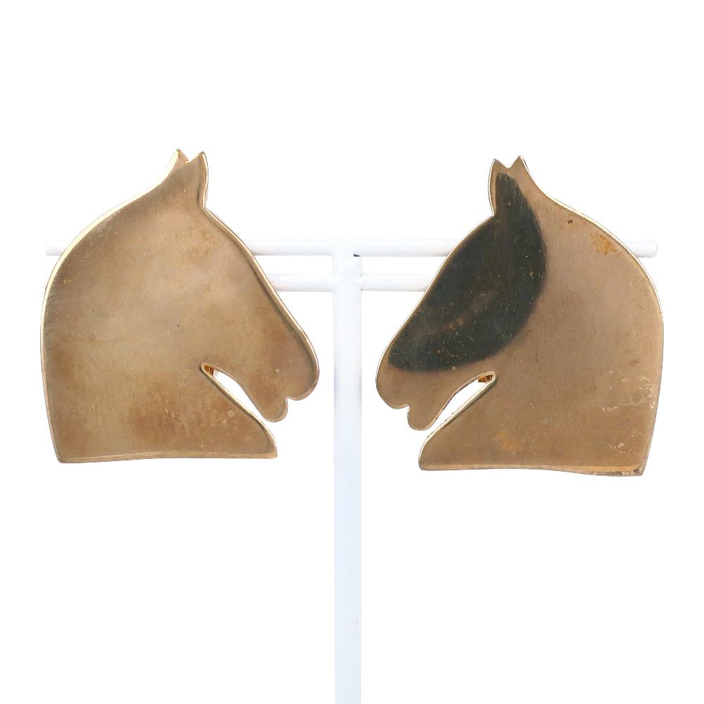 HERMES Shuval Earring BIJOUTERIE FANTAISIE Plated Gold hose 26.4g Women Used
HERMES Shuval Earring BIJOUTERIE FANTAISIE Plated Gold hose 26.4g Women Used