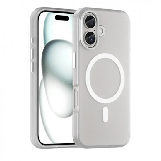 Magsafe Phone Case For iPhone 16 Matte Magnetic Protective Cover білий
Magsafe Phone Case For iPhone 16 Matte Magnetic Protective Cover білий