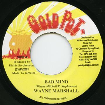 7-дюймовая пластинка WAYNE MARSHALL - Bad Mind none Gold Pot 2001 Ямайка Регги, Ска и Даб Б/У
7-дюймовая пластинка WAYNE MARSHALL - Bad Mind none Gold Pot 2001 Ямайка Регги, Ска и Даб Б/У