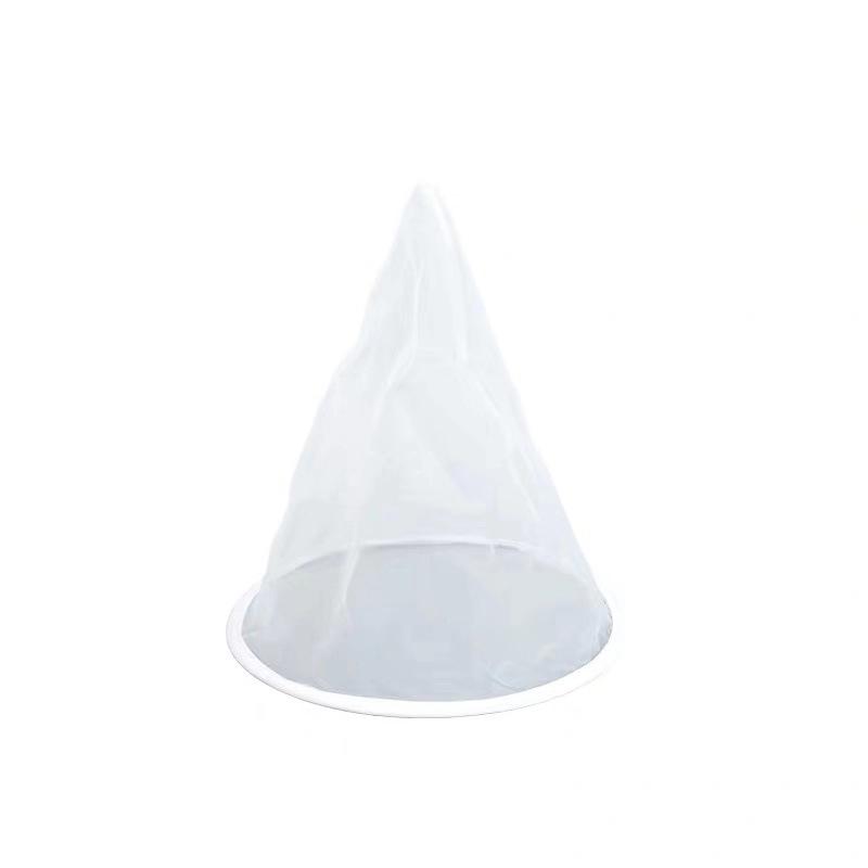 White Honey Fiber Mesh Purifier, 150-Mesh Small Nylon Cone Filter
White Honey Fiber Mesh Purifier, 150-Mesh Small Nylon Cone Filter