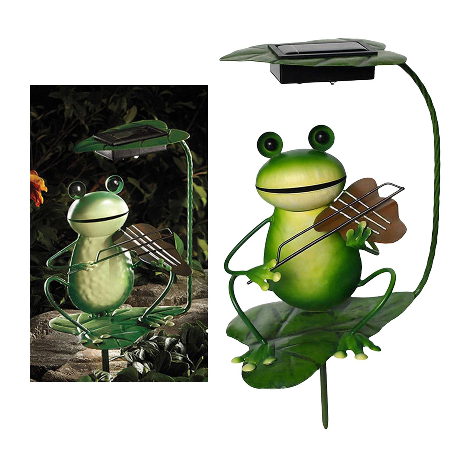 Солнечный сад Свет Водонепроницаемая светодиодная лампа Патио Двор Освещение Лягушка со скрипкой 
Солнечный сад Свет Водонепроницаемая светодиодная лампа Патио Двор Освещение Лягушка со скрипкой
