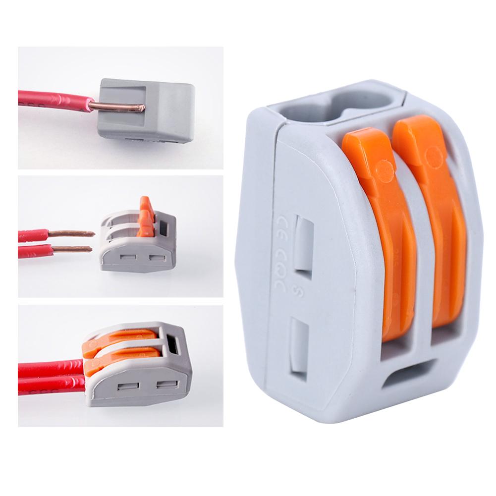 20 шт. PCT212 Компактний з єднувач для проводки 2 порти Вставний Освітлювальний Електричний Кабель Швидке З єднання
20 шт. PCT212 Компактний з єднувач для проводки 2 порти Вставний Освітлювальний Електричний Кабель Швидке З єднання