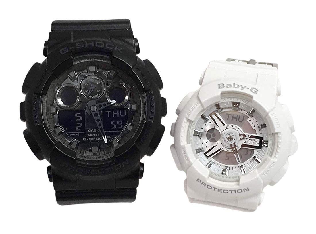 Casio CASIO watch pair watch in genuine pair case Baby G set G-SHOCK G-Shock & 2-piece GA-100CF-1AJF BA-110-7A3JF
Casio CASIO watch pair watch in genuine pair case Baby G set G-SHOCK G-Shock & 2-piece GA-100CF-1AJF BA-110-7A3JF
