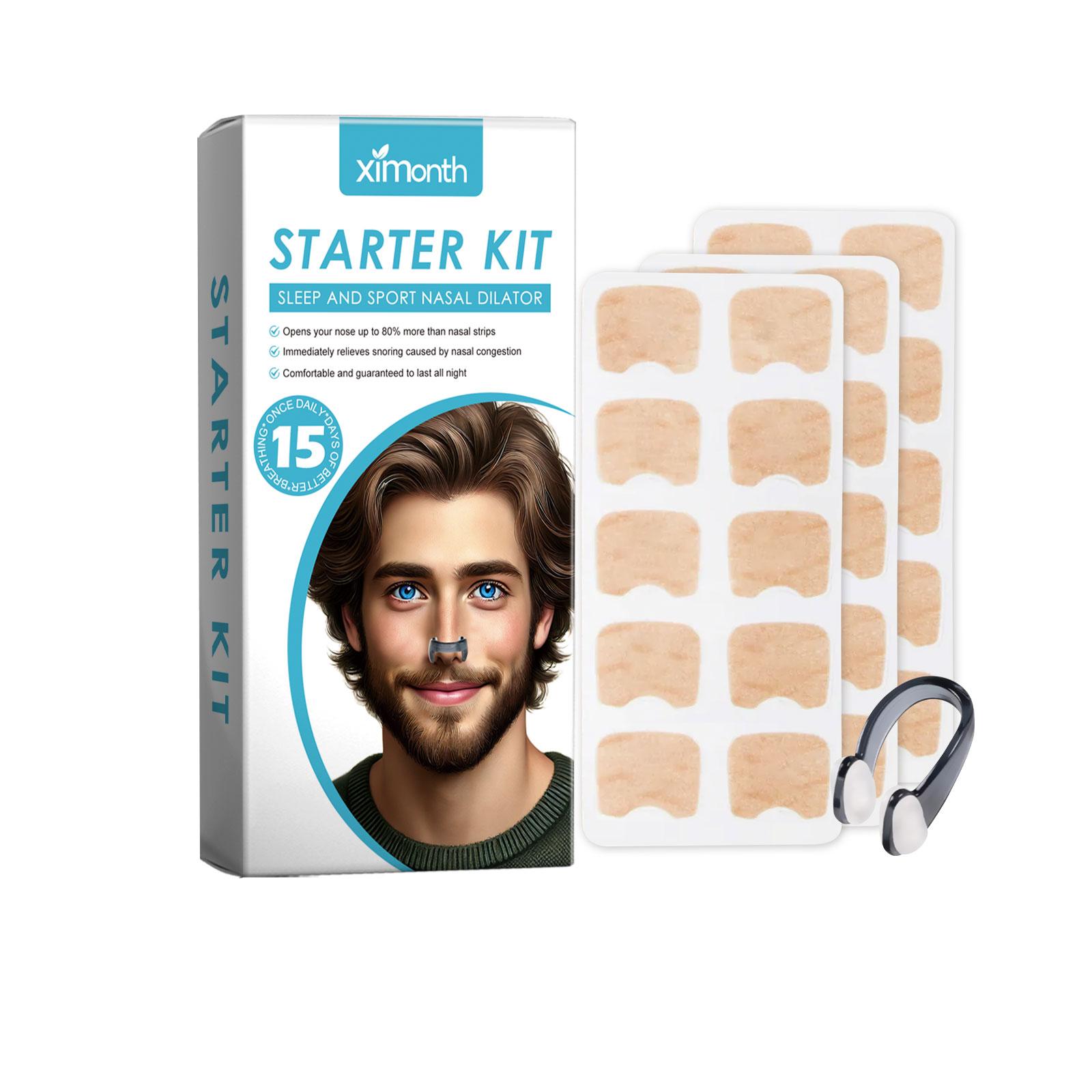 Набор Ximonth для ухода за храпом Мягкое очищение носа Ежедневное восстановление Вентиляция носа Гладкий пластырь
Набор Ximonth для ухода за храпом Мягкое очищение носа Ежедневное восстановление Вентиляция носа Гладкий пластырь