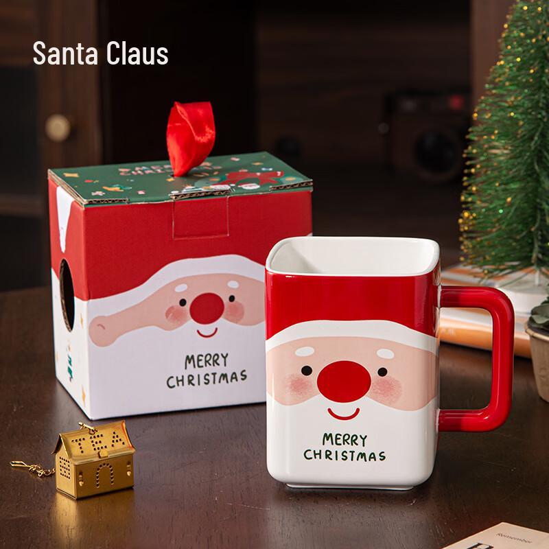 JUNSHIQI WJ Christmas Snowman Ceramic Mug 400ml
JUNSHIQI WJ Christmas Snowman Ceramic Mug 400ml