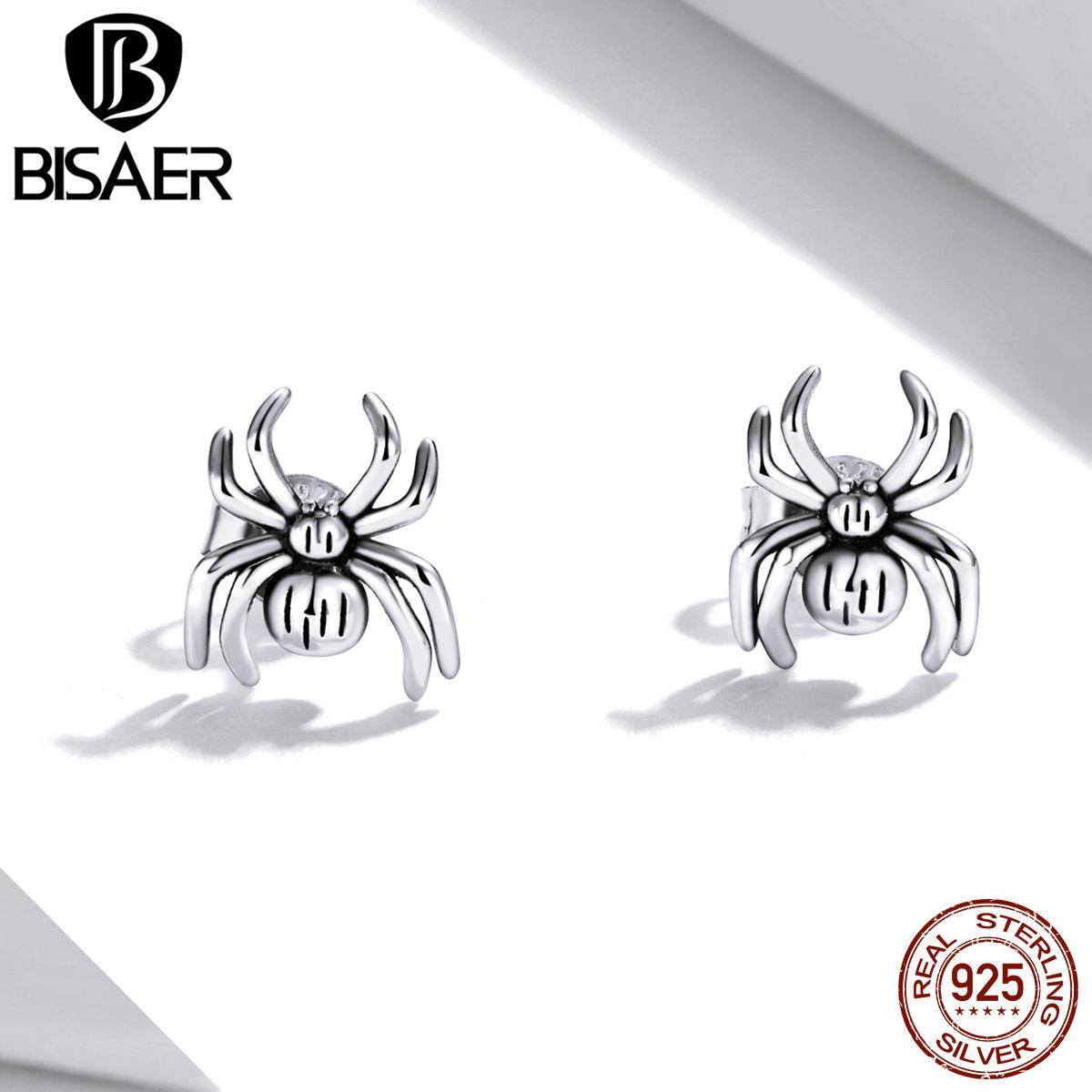 BISAER стерлингового серебра 925 пробы ретро восьминогий паук серьги для женщин ювелирные изделия 925 silver
BISAER стерлингового серебра 925 пробы ретро восьминогий паук серьги для женщин ювелирные изделия 925 silver