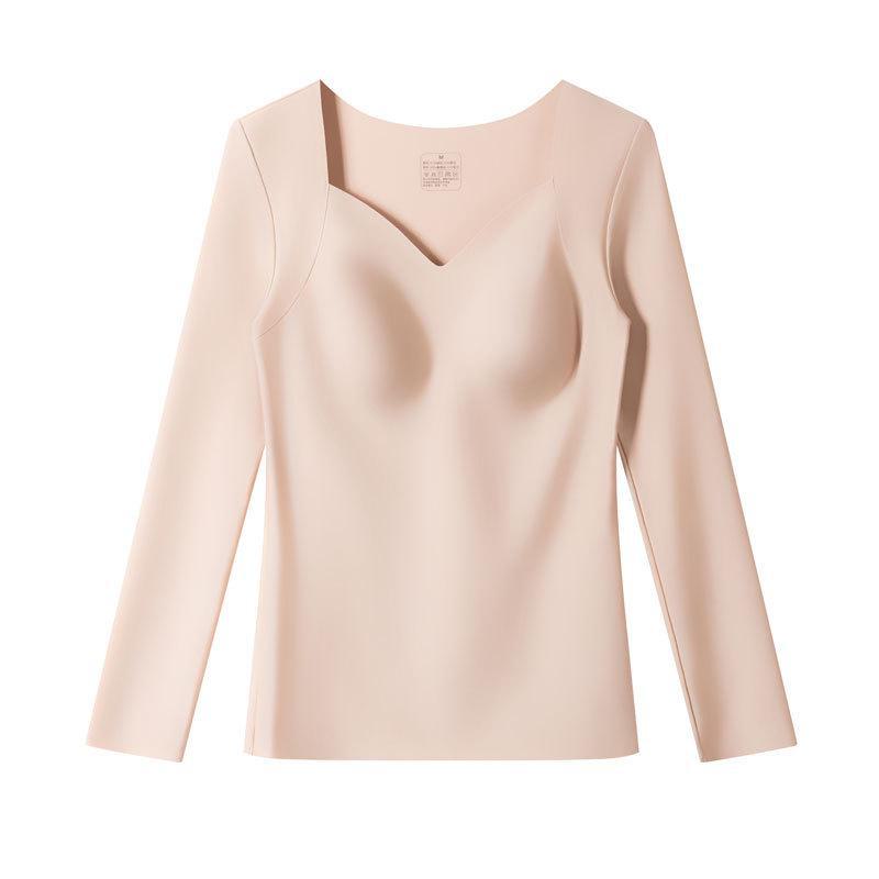 Осенне-зимний шелковый теплый бюстгальтер-топ со встроенной чашкой из латекса и основой из шелка Mulberry M
Осенне-зимний шелковый теплый бюстгальтер-топ со встроенной чашкой из латекса и основой из шелка Mulberry M