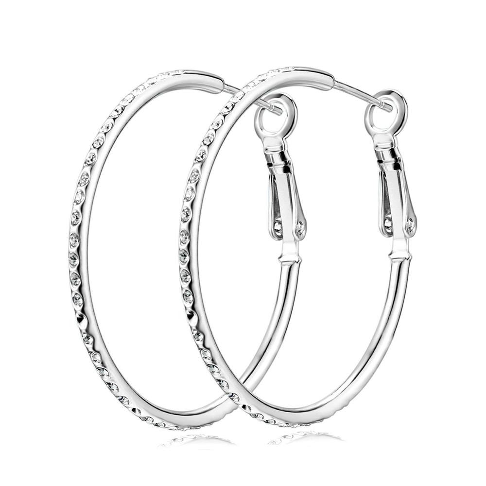 Classic Big Ruond Crystal Rose Gold Color hoop Earrings for women Austrian Crystal Top Quality ZYE307
Classic Big Ruond Crystal Rose Gold Color hoop Earrings for women Austrian Crystal Top Quality ZYE307