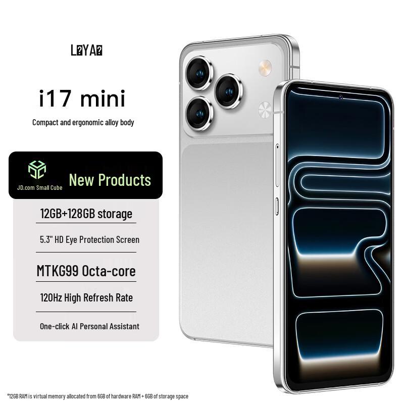 Міні-смартфон Leyao 17 Pro (версія CN) 12G+128G
Міні-смартфон Leyao 17 Pro (версія CN) 12G+128G