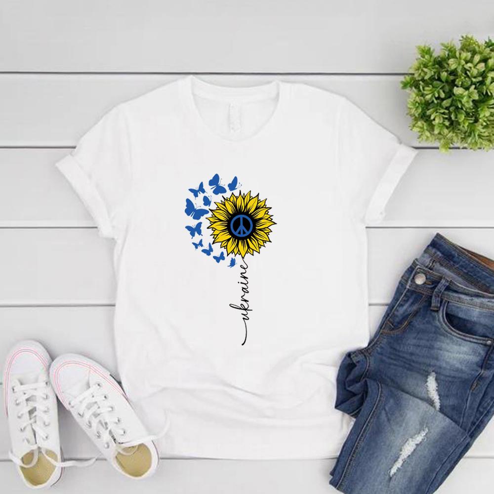 Футболка Sunflower Ukraine Футболка Україна Жіночі футболки з коротким рукавом Вуличний одяг Повсякденні футболки з круглим вирізом Жіночий одяг XXL жовтий
Футболка Sunflower Ukraine Футболка Україна Жіночі футболки з коротким рукавом Вуличний одяг Повсякденні футболки з круглим вирізом Жіночий одяг XXL жовтий