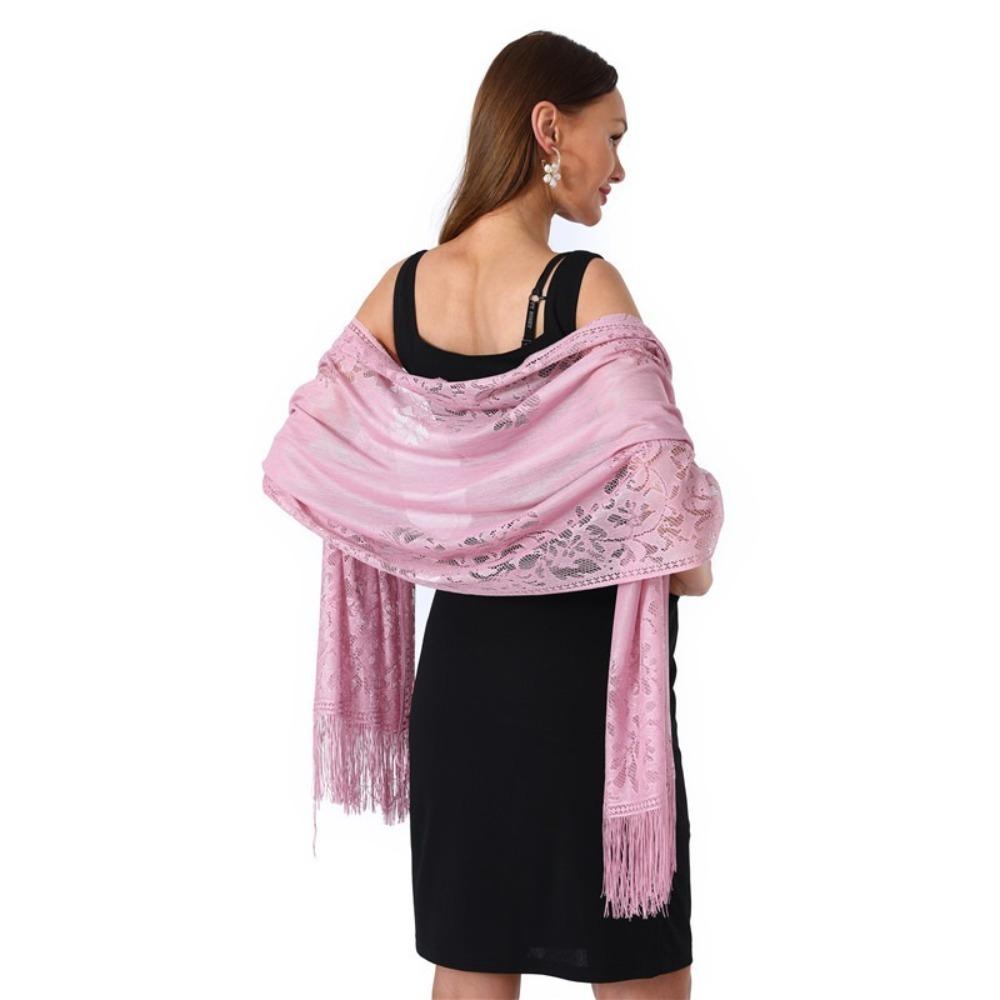 Solid Color Lace Shawl Hollow Wedding Bridal Shawl Wedding Accessories Fashion Scarf Cosplay темно-розовый
Solid Color Lace Shawl Hollow Wedding Bridal Shawl Wedding Accessories Fashion Scarf Cosplay темно-розовый