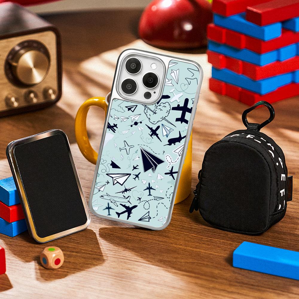 Travel inspired plane patten design Phone Case for iPhone 16 15 14 13 12 11 Pro Max Sheepskin Silver-edged protective case iPhone11
Travel inspired plane patten design Phone Case for iPhone 16 15 14 13 12 11 Pro Max Sheepskin Silver-edged protective case iPhone11