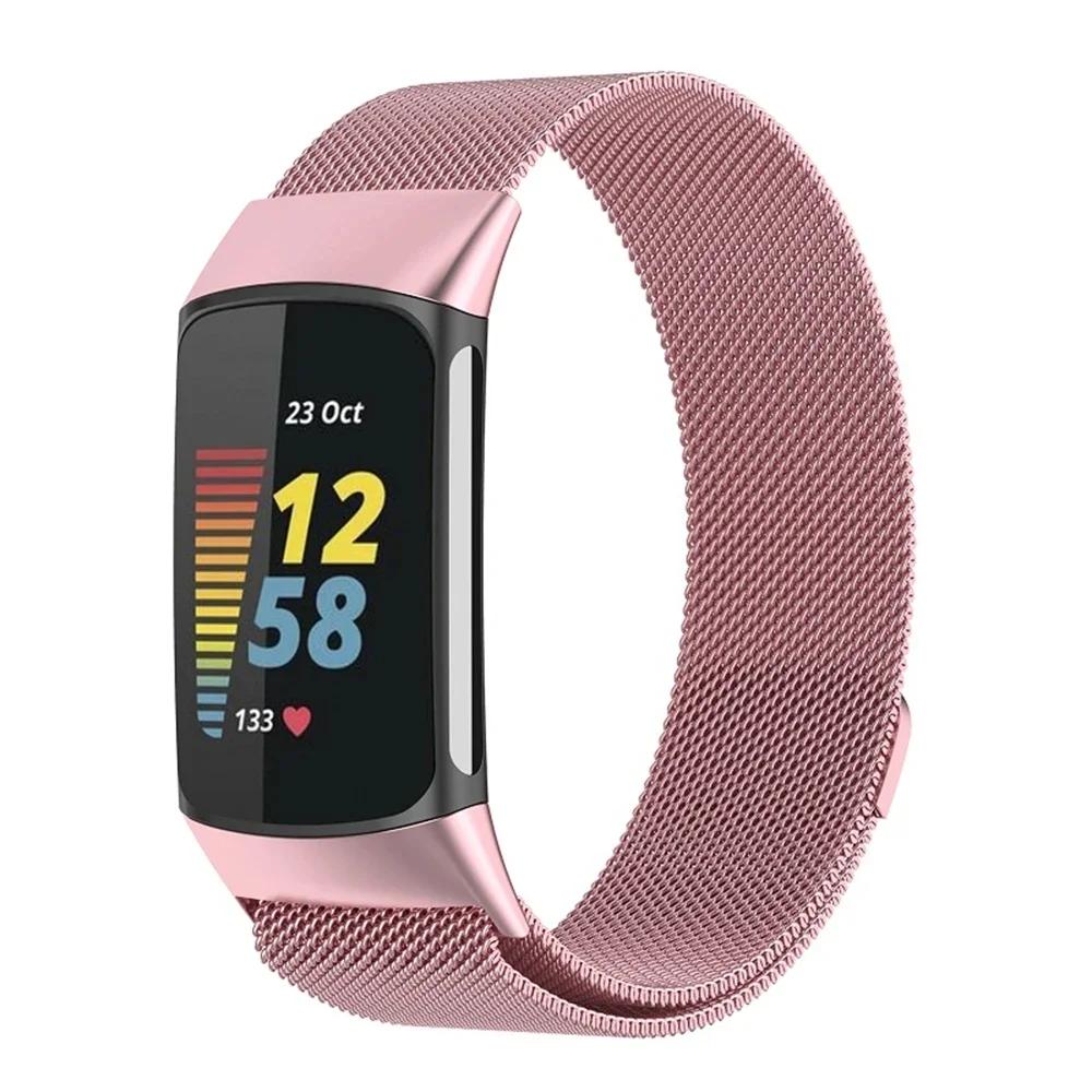 Міланська петля Для fitbit Charge 6 5 Band змінний Charge6 Браслет Магнітний браслет з нержавіючої сталі fitbit Charge 5 Ремінець For Fitbit charge 6 троянди рожеві кольору
Міланська петля Для fitbit Charge 6 5 Band змінний Charge6 Браслет Магнітний браслет з нержавіючої сталі fitbit Charge 5 Ремінець For Fitbit charge 6 троянди рожеві кольору