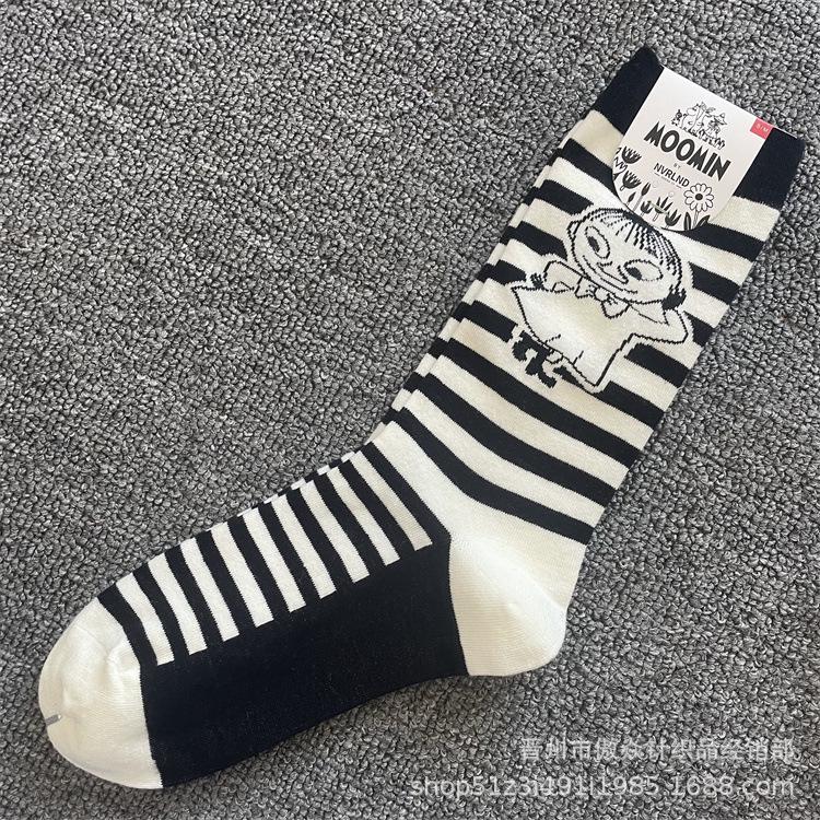 Модні бавовняні шкарпетки до середини ікри з мультяшними Мумі-тролями - Стиль на чотири сезони One Size (36-40)
Модні бавовняні шкарпетки до середини ікри з мультяшними Мумі-тролями - Стиль на чотири сезони One Size (36-40)