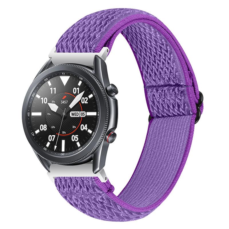 For Samsung Galaxy Watch 46mm/Watch3 45mm Adjustable Elastic Watch Strap Universal Watch Band with Buckle Sapphire
For Samsung Galaxy Watch 46mm/Watch3 45mm Adjustable Elastic Watch Strap Universal Watch Band with Buckle Sapphire