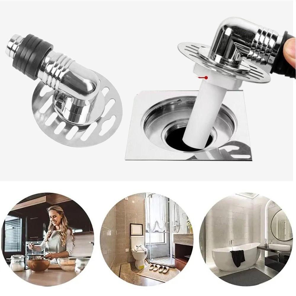 Stainless Steel Floor Drain Cover Odor Prevention Pipe Connector Drainer Sewer Pipe Joint Bathroom 1
Stainless Steel Floor Drain Cover Odor Prevention Pipe Connector Drainer Sewer Pipe Joint Bathroom 1