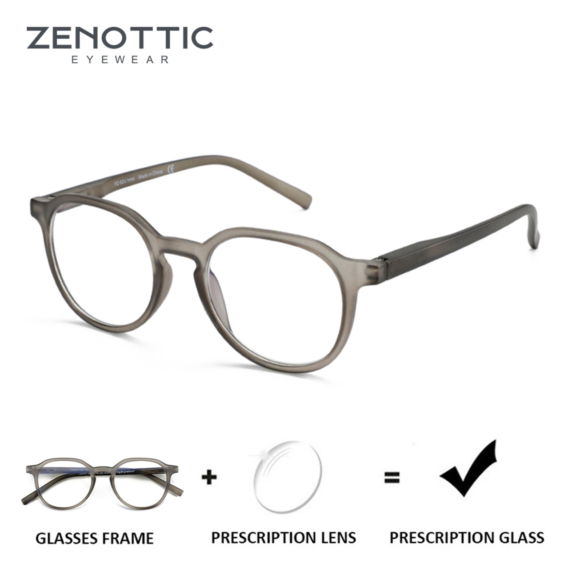 ZENOTTIC Fashion Round Prescription Glasses Men Circular Myopia Eyewear Women Hyperopia/Progressive Optical Eyeglasses Single Version&1.56&Anti Blue Ray
ZENOTTIC Fashion Round Prescription Glasses Men Circular Myopia Eyewear Women Hyperopia/Progressive Optical Eyeglasses Single Version&1.56&Anti Blue Ray