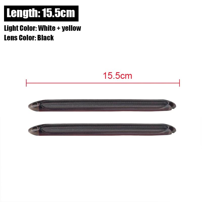 2 шт./пара передних дневных ходовых огней DRL подходят для всех моделей транспортных средств светодиодные указатели поворота автомобильные аксессуары 15,5/23,5/27,5/34,5 см
2 шт./пара передних дневных ходовых огней DRL подходят для всех моделей транспортных средств светодиодные указатели поворота автомобильные аксессуары 15,5/23,5/27,5/34,5 см