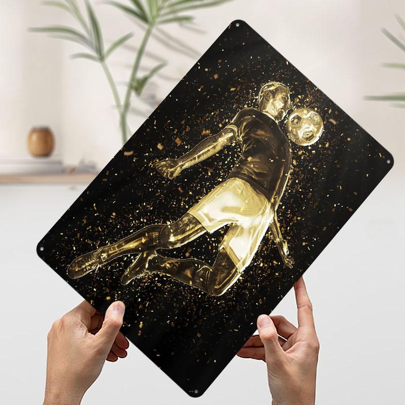 Football Soccer Player Printed Poster Customized Wall Art Retro Vintage Metal Tin Signs for Home Man Cave Decoration Living Room 7.9x11.8In(20x30cm)
Football Soccer Player Printed Poster Customized Wall Art Retro Vintage Metal Tin Signs for Home Man Cave Decoration Living Room 7.9x11.8In(20x30cm)