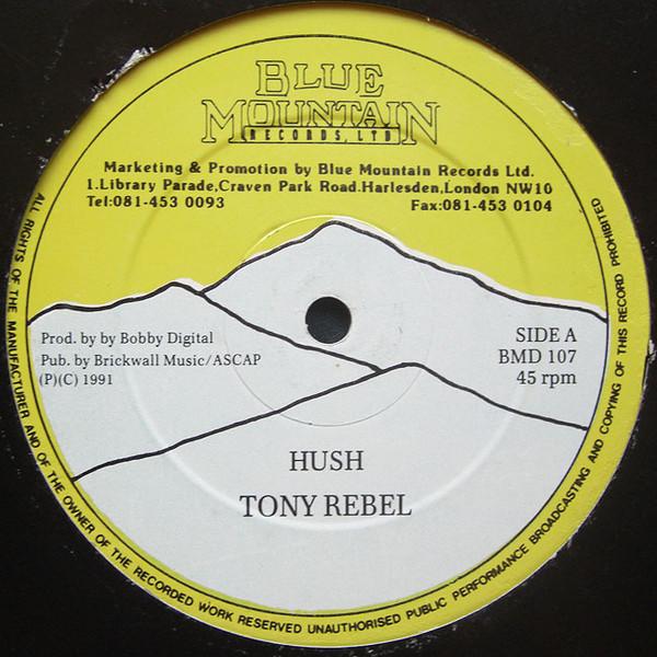 12inch Record TONY REBEL - Hush BMD107 Blue Mountain R 1991 UK Reggae, Ska & Dub Used
12inch Record TONY REBEL - Hush BMD107 Blue Mountain R 1991 UK Reggae, Ska & Dub Used