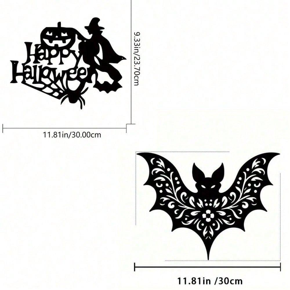 Handcrafted Iron Gothic Bat Wall Art, Dark Home Decor, Halloween Indoor Outdoor Ornament, Unique Gift TY7719+TY4369 різнокольоровий
Handcrafted Iron Gothic Bat Wall Art, Dark Home Decor, Halloween Indoor Outdoor Ornament, Unique Gift TY7719+TY4369 різнокольоровий