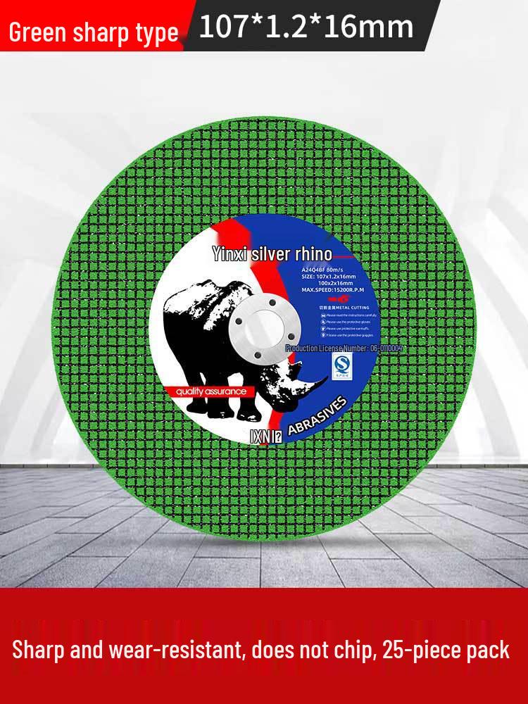 100mm Stainless Steel Angle Grinder Disc for Cutting, Grinding, Polishing, and Sawing
100mm Stainless Steel Angle Grinder Disc for Cutting, Grinding, Polishing, and Sawing