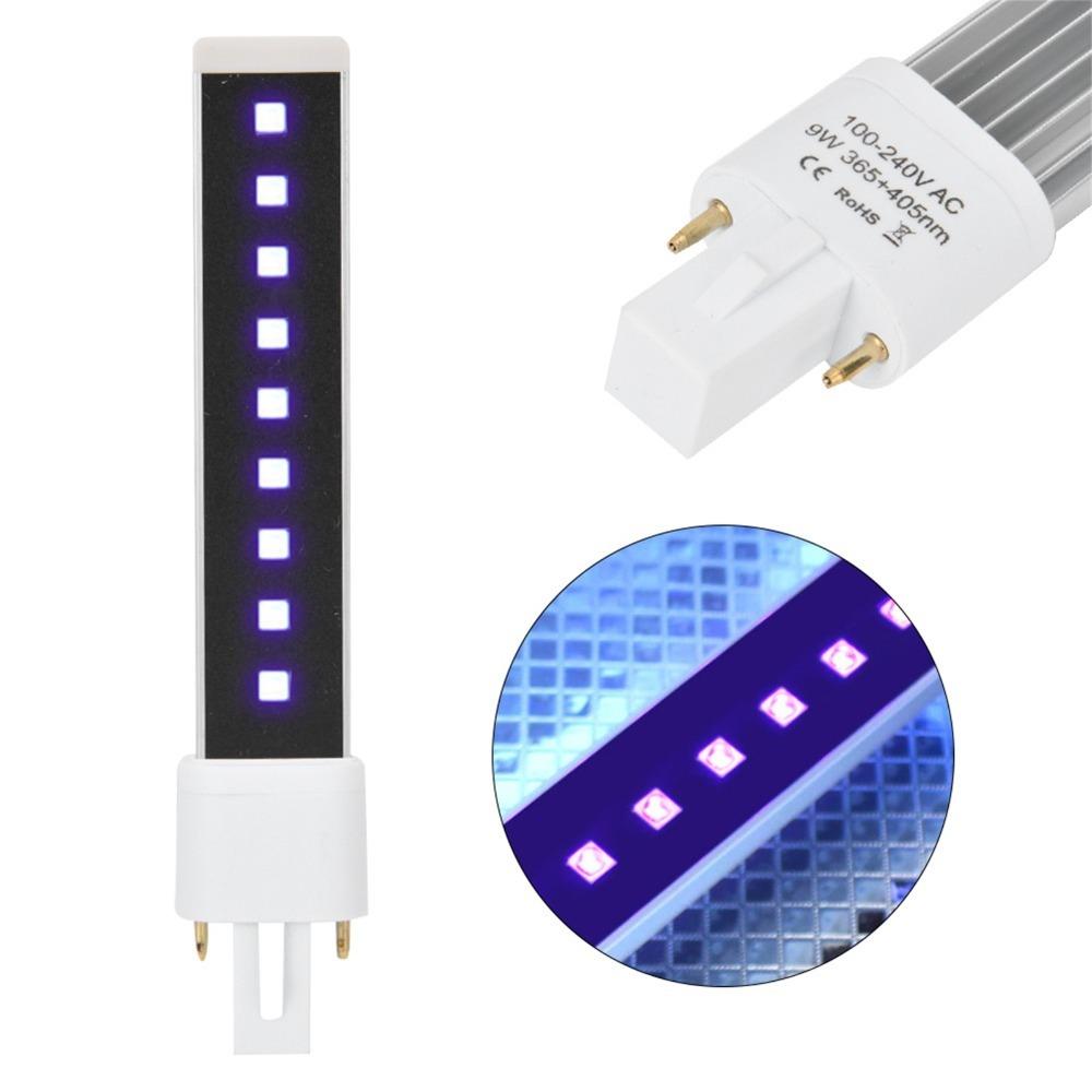 365+405nm Double Light Source Nail UV Light Bulb 9W Power Nail Dryer Light Tube Salon Use чёрный
365+405nm Double Light Source Nail UV Light Bulb 9W Power Nail Dryer Light Tube Salon Use чёрный