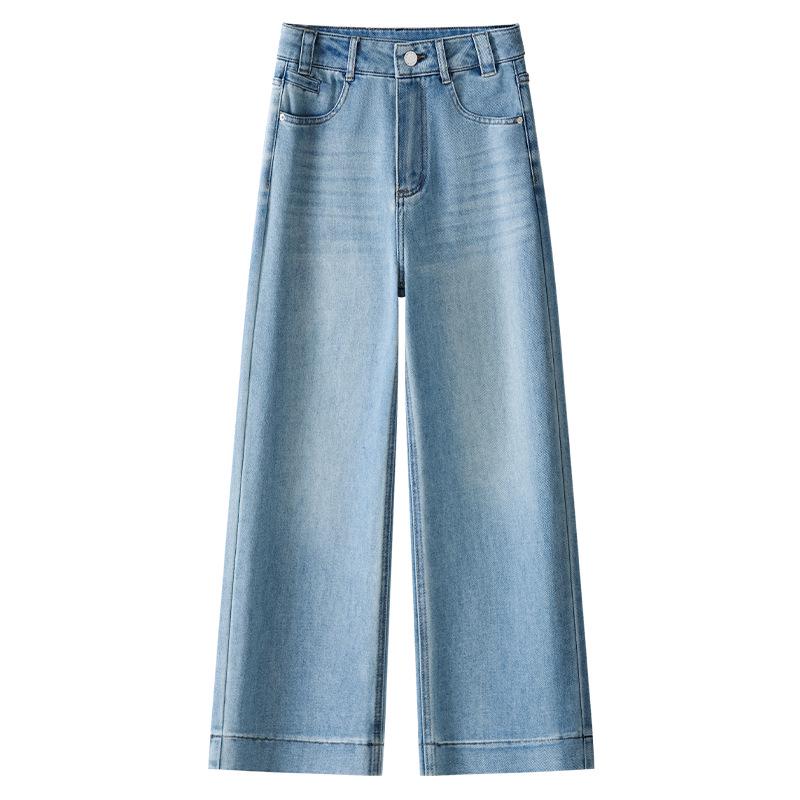 Women s Light Blue High Waist Cropped Jeans - Slimming Retro Style, Straight to Wide Leg, Spring 2025 Collection. Medium синий
Women s Light Blue High Waist Cropped Jeans - Slimming Retro Style, Straight to Wide Leg, Spring 2025 Collection. Medium синий