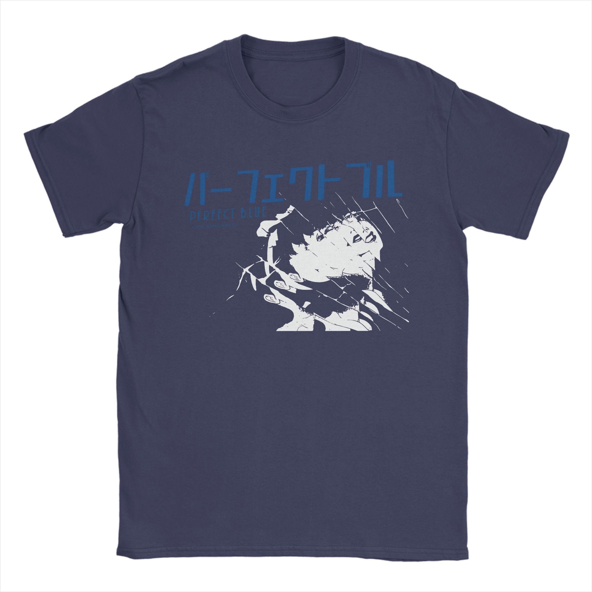 Men Perfect Blue T Shirts Japanese Anime Manga Cotton Tops Casual Short Sleeve Crew Neck Tees Classic T-Shirt 3XL
Men Perfect Blue T Shirts Japanese Anime Manga Cotton Tops Casual Short Sleeve Crew Neck Tees Classic T-Shirt 3XL