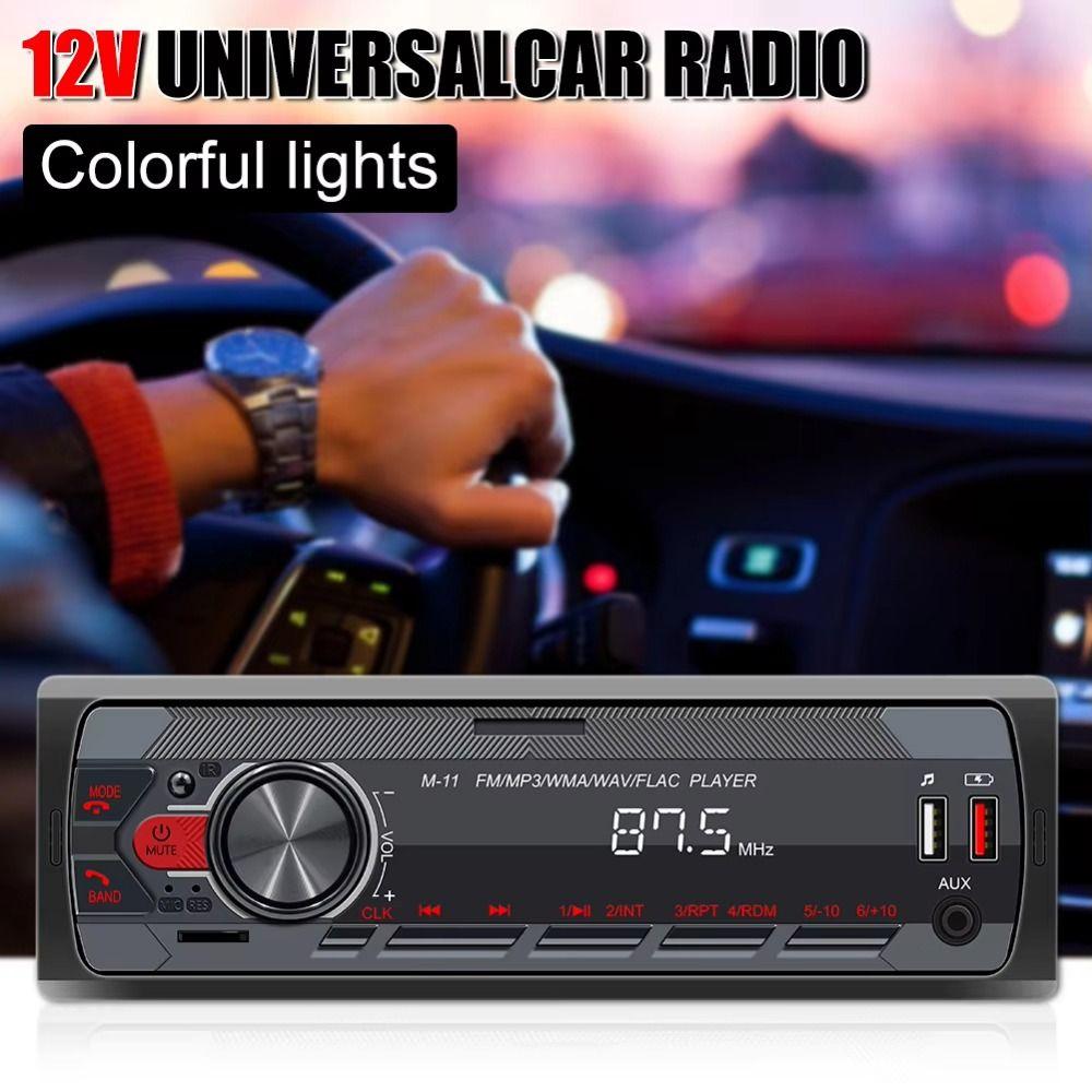 Bluetooth-compatible Car FM Radio 12V Car MP3 Player Automobile Modification Car Radio
Bluetooth-compatible Car FM Radio 12V Car MP3 Player Automobile Modification Car Radio