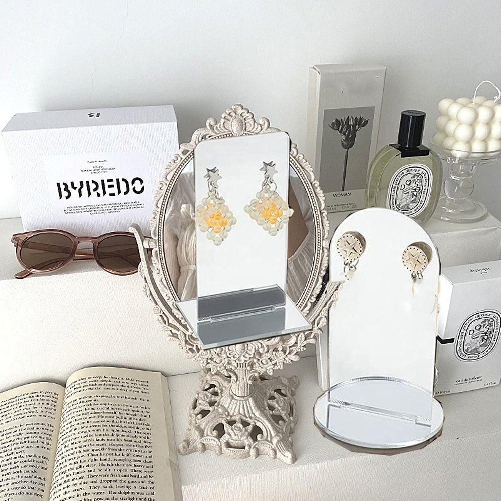 Storage Photo Stand Mirror Earrings Display Board Jewelry Display Accessories Earrings Storage Rack 2pcs
Storage Photo Stand Mirror Earrings Display Board Jewelry Display Accessories Earrings Storage Rack 2pcs