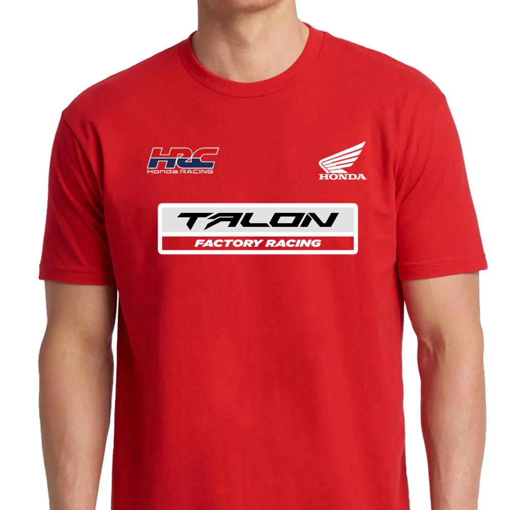Honda Mens and Womens Tshirt Honda Talon Factory Summer Motorcycle Tee Racing Shortsleeved Spring Cycling Offroad Top M
Honda Mens and Womens Tshirt Honda Talon Factory Summer Motorcycle Tee Racing Shortsleeved Spring Cycling Offroad Top M