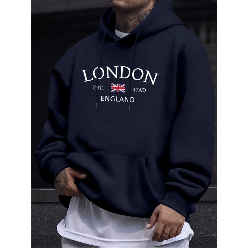 London Fashion Print Hoodies for Men Casual Casual Sweatshirt Kengaroo Pocket Long Sleeve Autumn Winter Simple Hoodies & Sweatshirts Men s M
London Fashion Print Hoodies for Men Casual Casual Sweatshirt Kengaroo Pocket Long Sleeve Autumn Winter Simple Hoodies & Sweatshirts Men s M