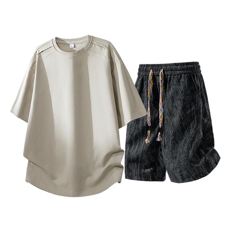 Men s Ice Silk Suit Men s Round Neck Large Size T-shirt Men s Quick-drying Short-sleeved Men s Shorts 2XL хаки
Men s Ice Silk Suit Men s Round Neck Large Size T-shirt Men s Quick-drying Short-sleeved Men s Shorts 2XL хаки