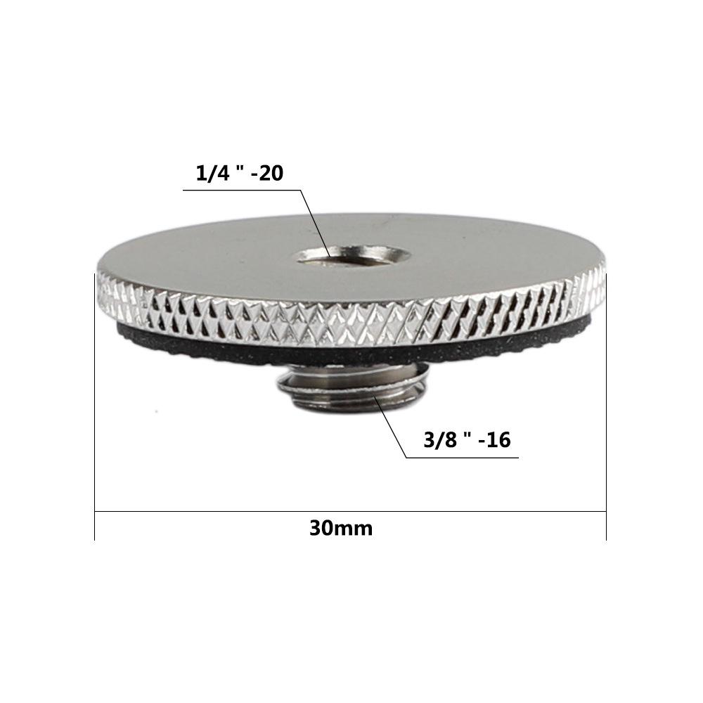 HDRIG 1/4 -20 Female to 3/8 -16 Male Camera Tripod Screw Adapter серебряный
HDRIG 1/4 -20 Female to 3/8 -16 Male Camera Tripod Screw Adapter серебряный