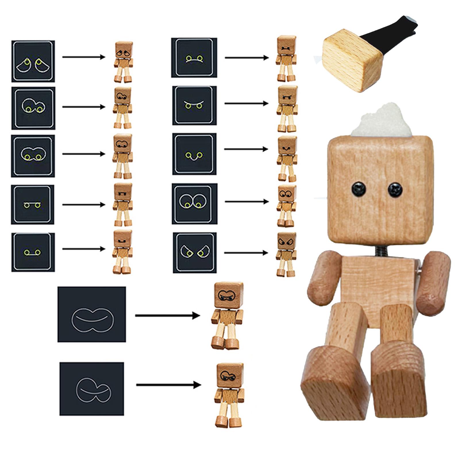 Creative Wooden Man Figurine Handmade Car Ornaments Action Figure Funny Bobblehead Car Dashboard Decor Modern Desktop Creative
Creative Wooden Man Figurine Handmade Car Ornaments Action Figure Funny Bobblehead Car Dashboard Decor Modern Desktop Creative
