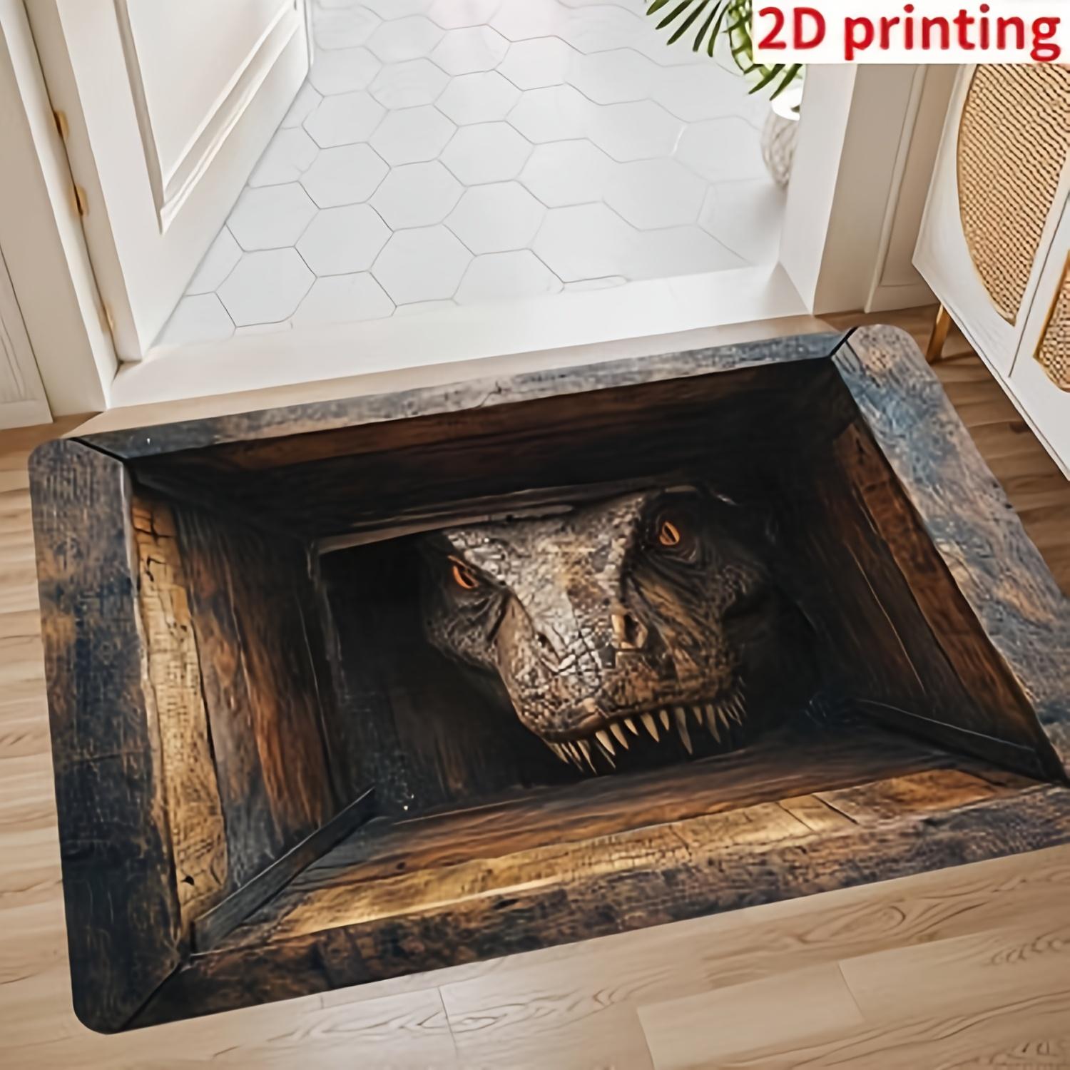 1pc 2D Optical Illusion Lion Doormat Breaking Through The Wall Non-Slip Welcome for Indoor Washable Home Decoration Carpets 30x50cm
1pc 2D Optical Illusion Lion Doormat Breaking Through The Wall Non-Slip Welcome for Indoor Washable Home Decoration Carpets 30x50cm