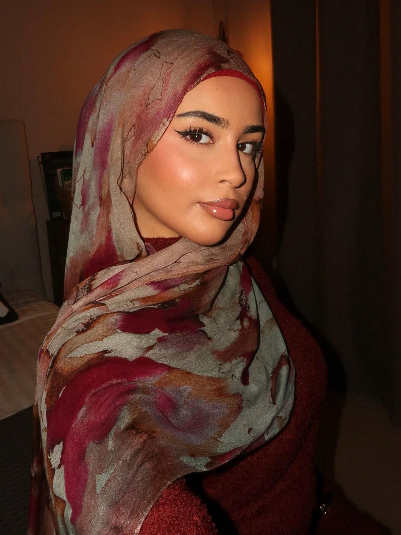 Women Muslim Hijab Watercolour Print Bohemian Styles Soft Scarf Ramadan Scarves Headscarf Shawls Turban Breathable Hijabs 80x180cm
Women Muslim Hijab Watercolour Print Bohemian Styles Soft Scarf Ramadan Scarves Headscarf Shawls Turban Breathable Hijabs 80x180cm