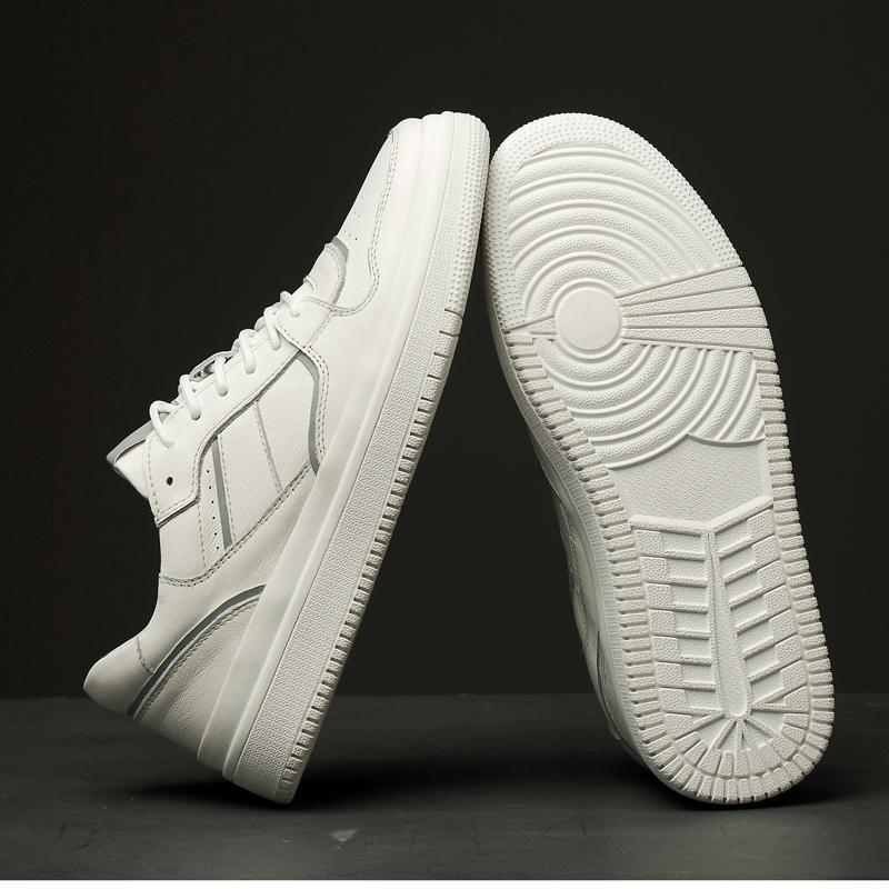 Newest Men Genuine Leather Casual Shoes High Quality Skateboard Sneakers Shoes White Men S Platform Shoes Fashion Leisure Loafers 45
Newest Men Genuine Leather Casual Shoes High Quality Skateboard Sneakers Shoes White Men S Platform Shoes Fashion Leisure Loafers 45