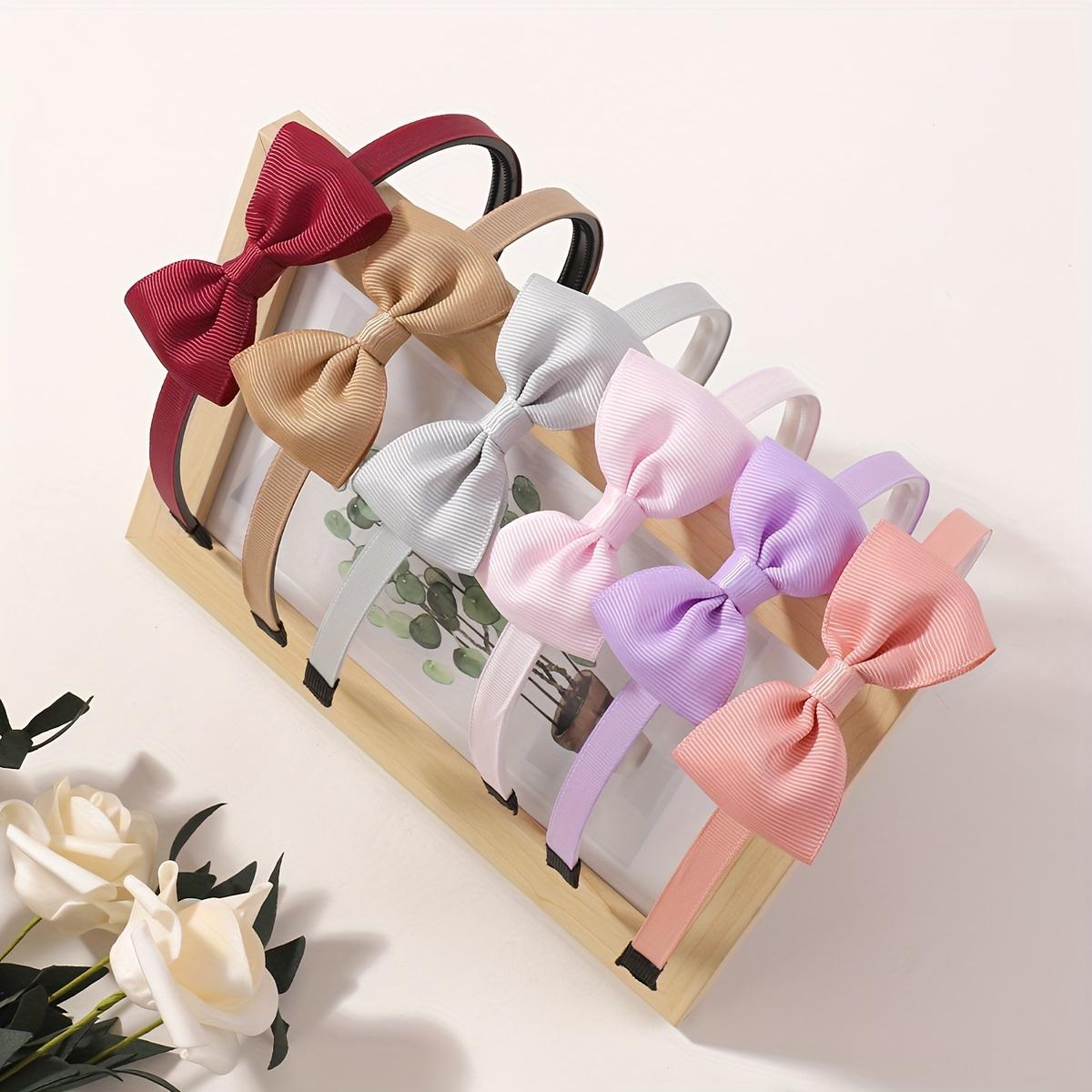 6pcs Cute Solid Color Headband Ribbon Handmade Hair Bows Hair Bands for Girls Cute Children Kids Baby Hair Accessories Gifts
6pcs Cute Solid Color Headband Ribbon Handmade Hair Bows Hair Bands for Girls Cute Children Kids Baby Hair Accessories Gifts
