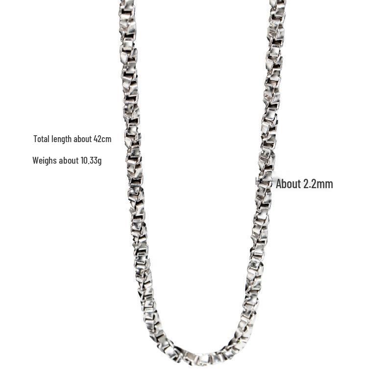 Блестящее колье-цепочка из стерлингового серебра 925 пробы - Нишевый дизайн высокого класса, Ювелирный аксессуар в стиле Ins 925 Silver серебряный
Блестящее колье-цепочка из стерлингового серебра 925 пробы - Нишевый дизайн высокого класса, Ювелирный аксессуар в стиле Ins 925 Silver серебряный