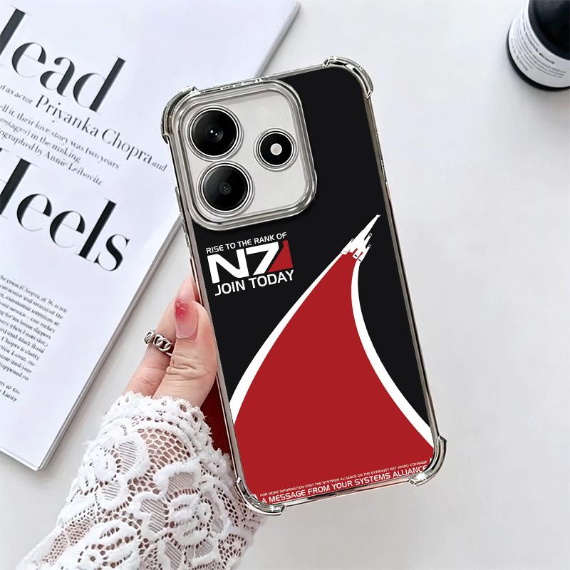 N7 Mass Effect Soft Phone Case For Xiaomi Redmi Note 14 15 Pro Plus 13 12 11S 11T 5G 10 9S 9 Plating Anti-Fall Fundas Redmi Note 10 4G
N7 Mass Effect Soft Phone Case For Xiaomi Redmi Note 14 15 Pro Plus 13 12 11S 11T 5G 10 9S 9 Plating Anti-Fall Fundas Redmi Note 10 4G