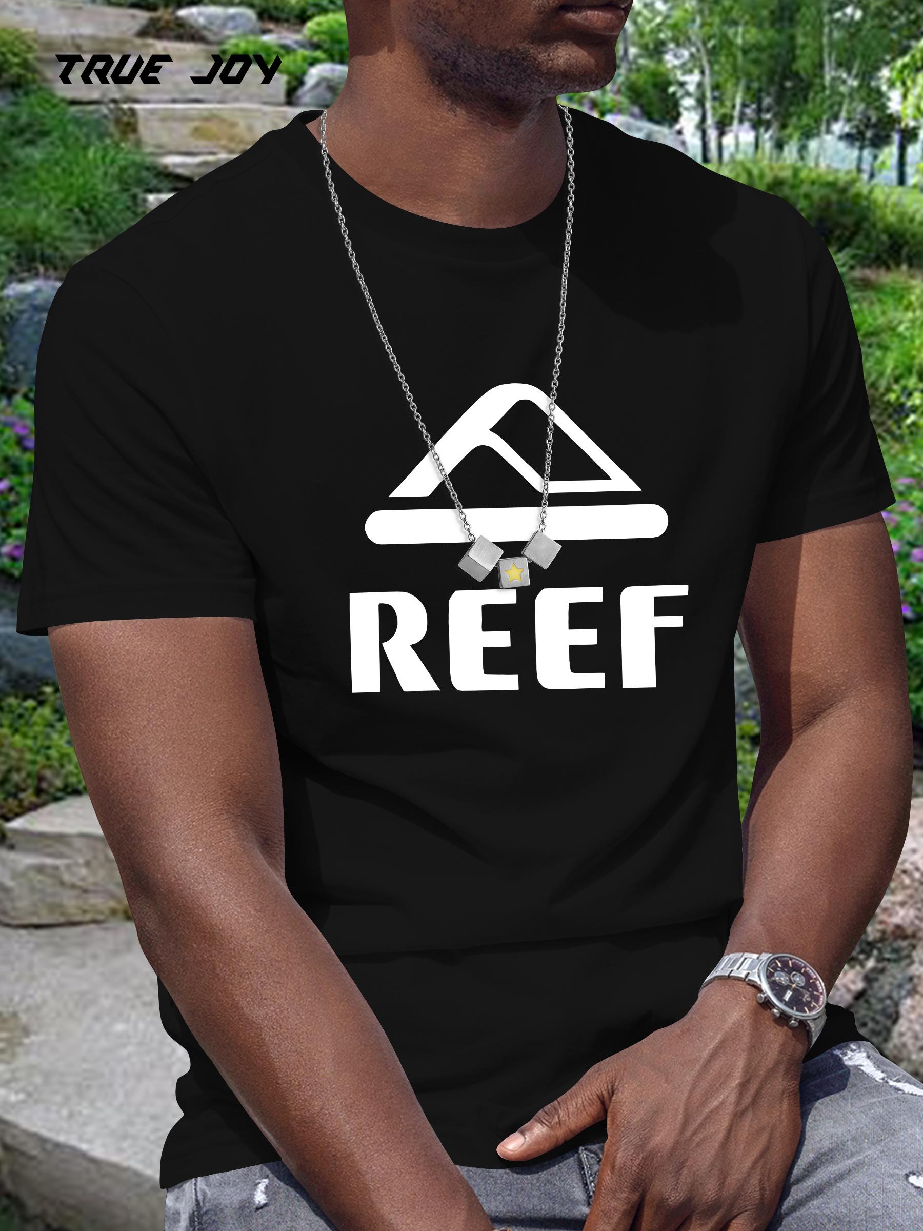 New REEF Printed T-shirt Short Sleeve Round Neck Comfortable Outdoor Wear Perfect for Summer Machine Washable XXXL
New REEF Printed T-shirt Short Sleeve Round Neck Comfortable Outdoor Wear Perfect for Summer Machine Washable XXXL