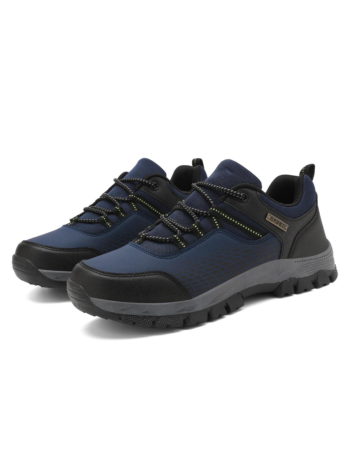 Men s Waterproof Non-slip Hiking Shoes - Off-road Casual Sports Style, Large Size 41 темно-синього кольору
Men s Waterproof Non-slip Hiking Shoes - Off-road Casual Sports Style, Large Size 41 темно-синього кольору