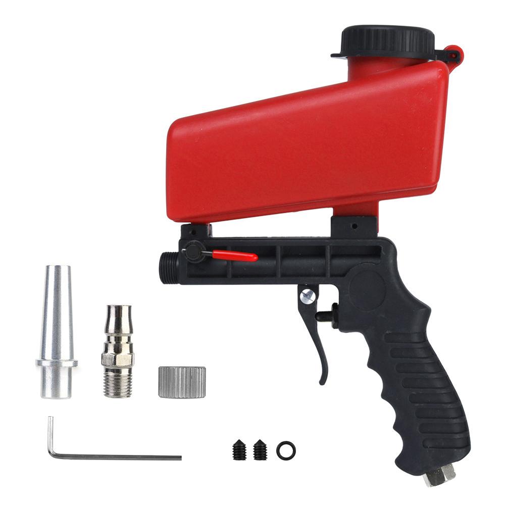 Sandblasting Gun Small Sand Blasting Machine Adjustable Portable Gravity Sand Blaster 90psi Hopper Gun червоний
Sandblasting Gun Small Sand Blasting Machine Adjustable Portable Gravity Sand Blaster 90psi Hopper Gun червоний