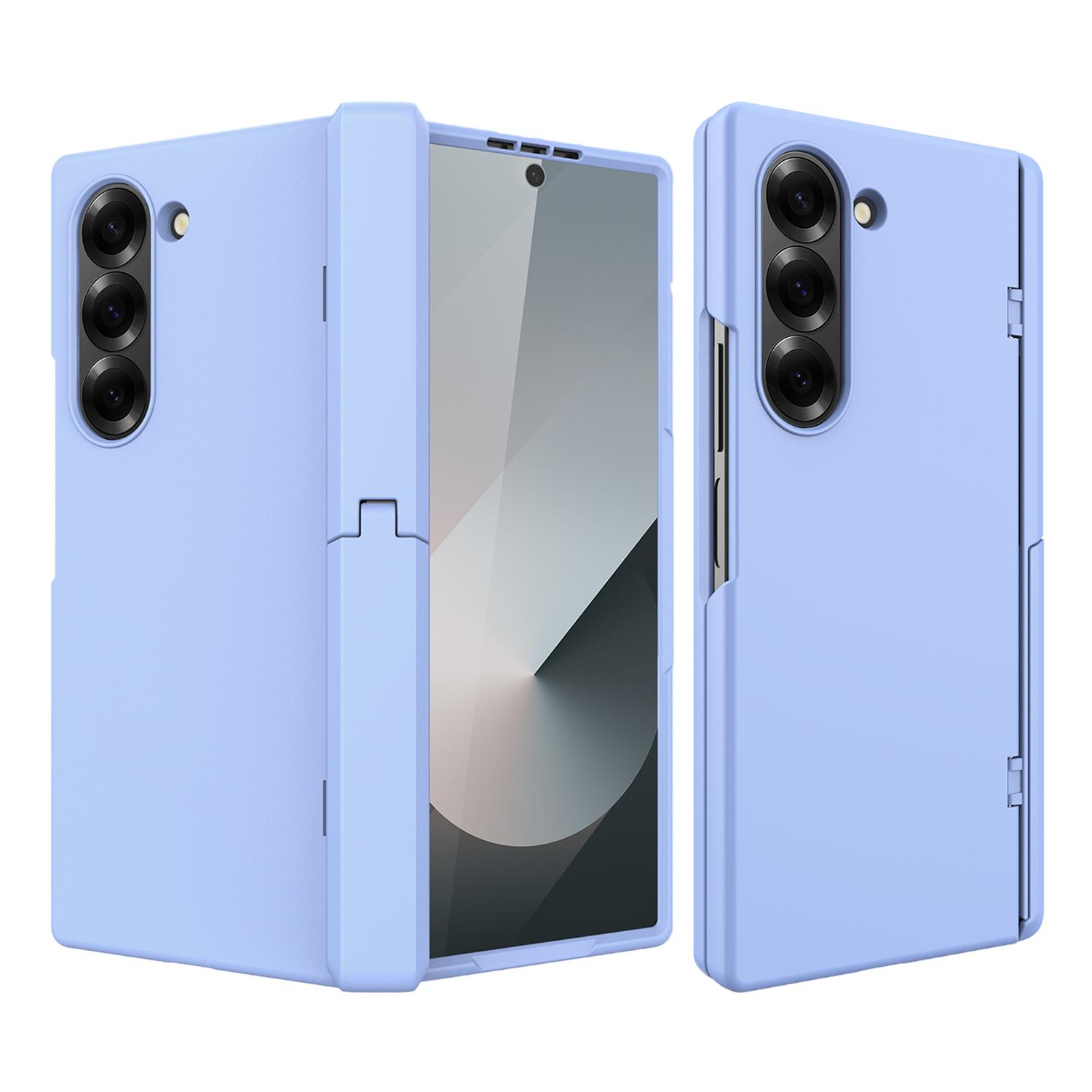 For Samsung Galaxy Z Fold7 5G Case Kickstand Hard PC Phone Cover with Screen Film Baby Blue
For Samsung Galaxy Z Fold7 5G Case Kickstand Hard PC Phone Cover with Screen Film Baby Blue