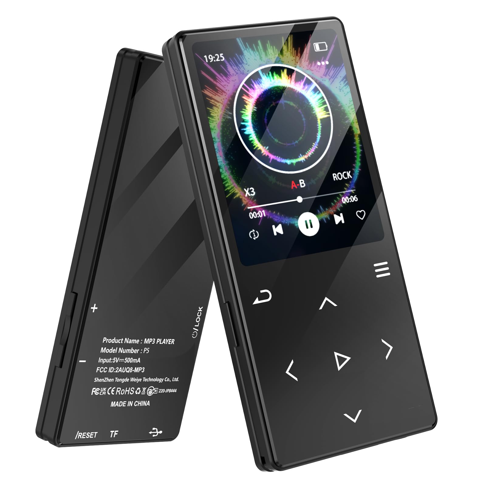MP3 Player 32GB Music Player Bluetooth Compatible with TF Card MP3 Player Speaker Music Player Multifunctional Alarm Learning Ultra Long Playback Time
MP3 Player 32GB Music Player Bluetooth Compatible with TF Card MP3 Player Speaker Music Player Multifunctional Alarm Learning Ultra Long Playback Time