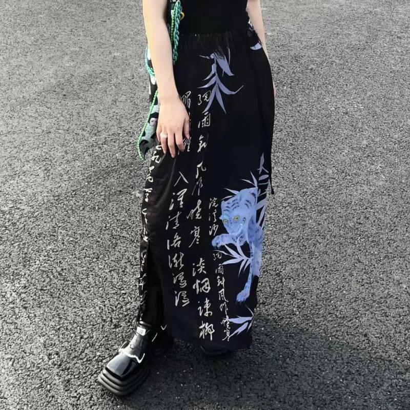 Винтажные юбки, женская модная юбка с разрезом Jupe 2024, Faldas Mujer De Moda, туника трапециевидной формы с принтом, одежда Y2k XL синий
Винтажные юбки, женская модная юбка с разрезом Jupe 2024, Faldas Mujer De Moda, туника трапециевидной формы с принтом, одежда Y2k XL синий